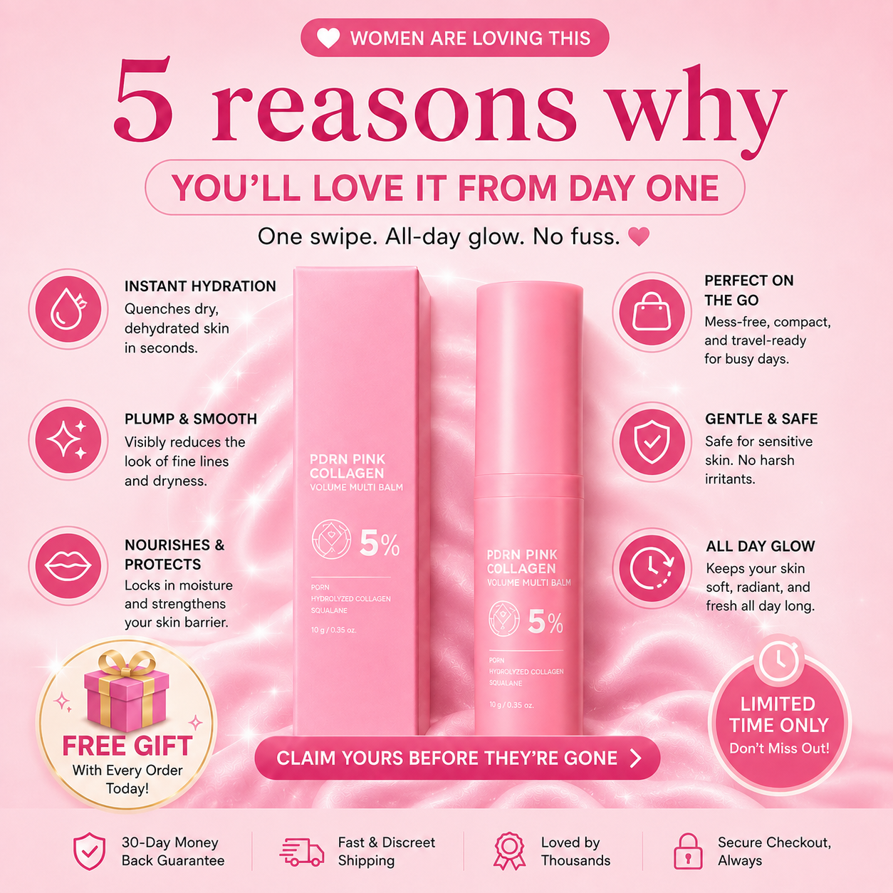 PINKAURA Collagen Balm