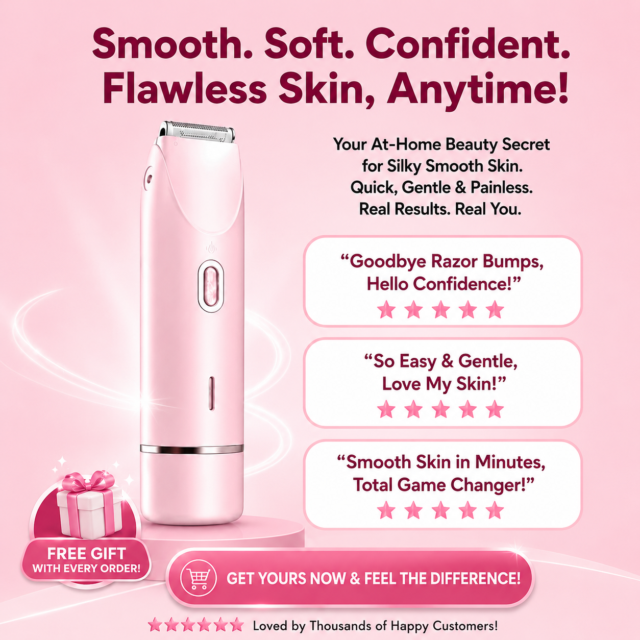 SilkGlow 2-in-1 Hair Remover