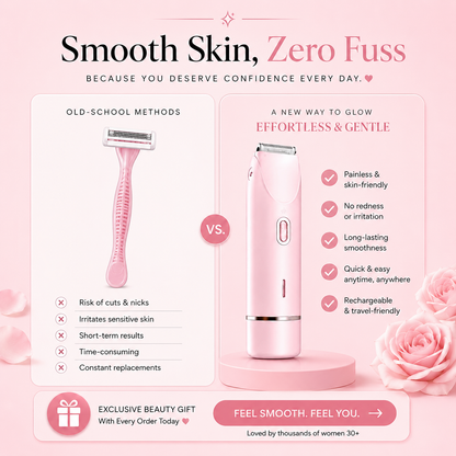 SilkGlow 2-in-1 Hair Remover