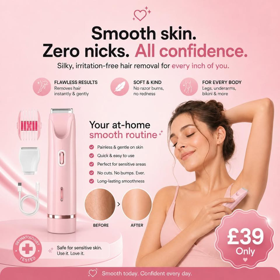 SilkGlow 2-in-1 Hair Remover