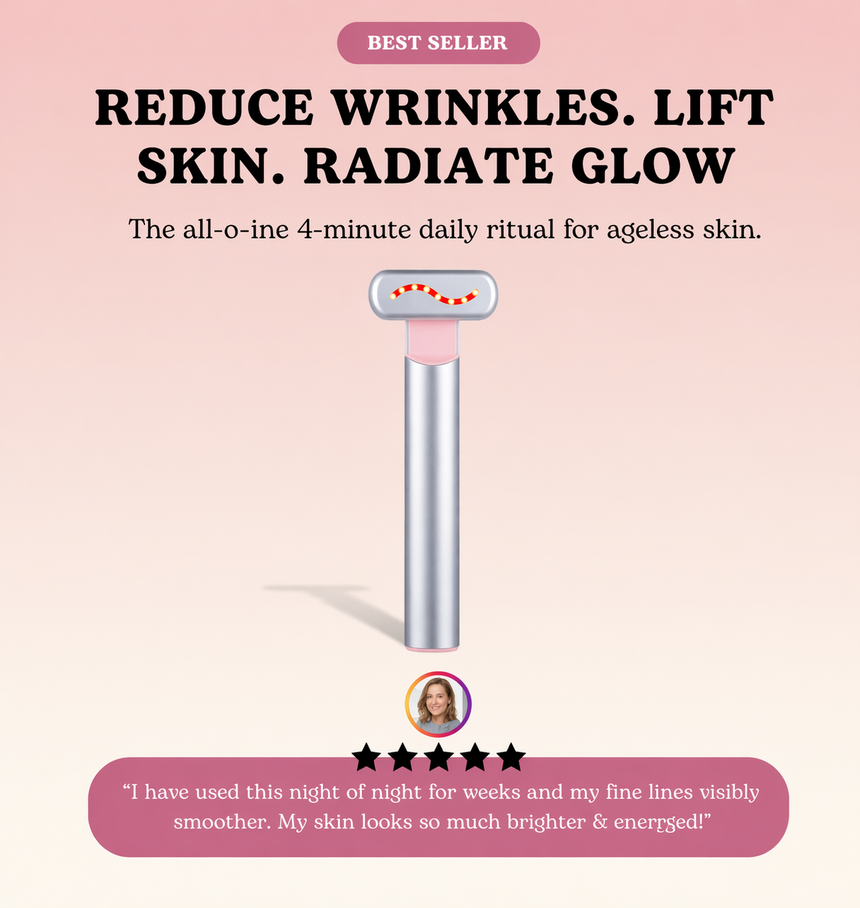 InstaGlow Red Light Therapy