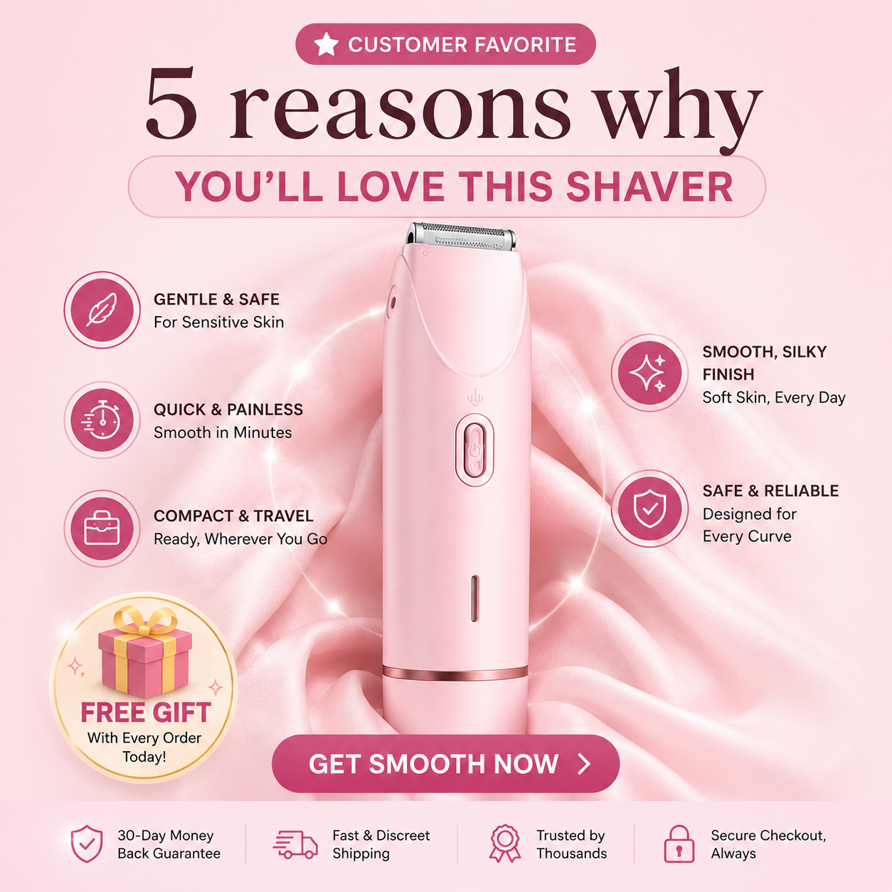 SilkGlow 2-in-1 Hair Remover