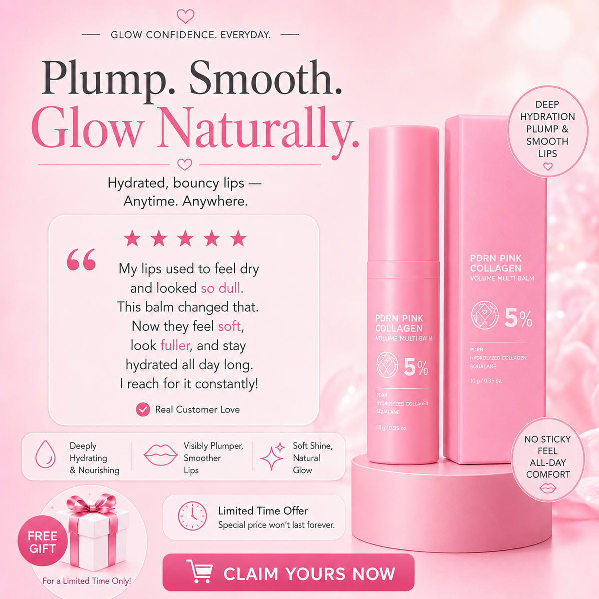 PINKAURA Collagen Balm