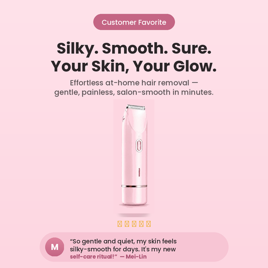 SilkGlow 2-in-1 Hair Remover