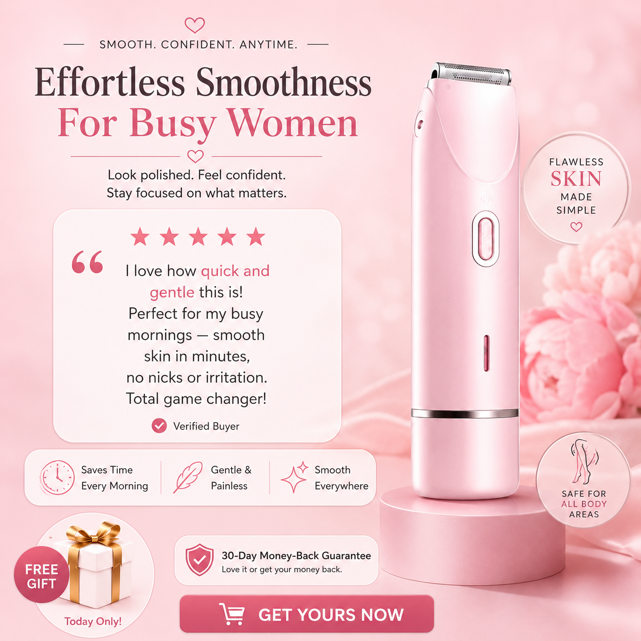 SilkGlow 2-in-1 Hair Remover